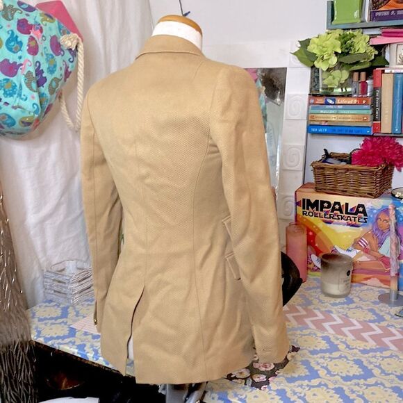 🌷 Reiss🌷 Italian Fabric Beige Blazer - Picture 6 of 9